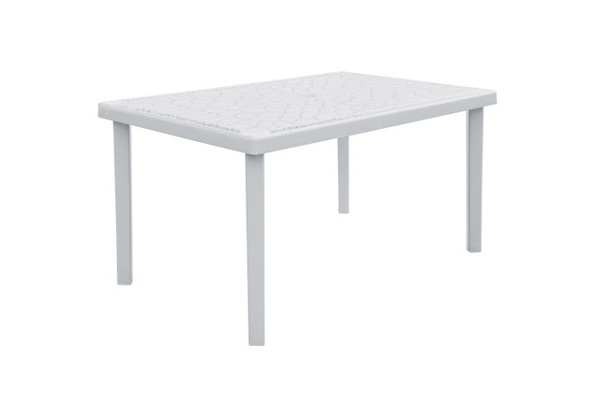 TABLE GRUVYER WHITE