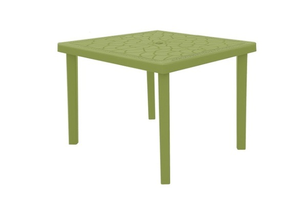 TABLE GRUVYER 90X90 ANISE GREEN