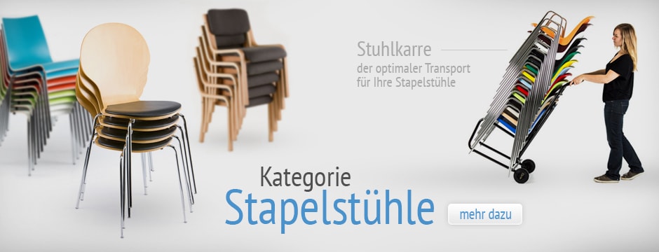 Stapelstühle