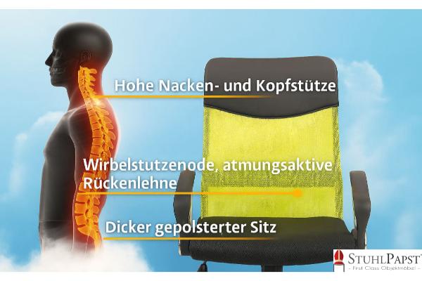 FIT DUO ergonomischer arbeitsplatzstuhl, moderner office chair,