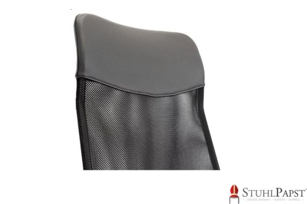 FIT office chair black, drehstuhl mit armlehnen, arbeitsstuhl ergonomisch, rueckenfreundlicher buerostuhl,