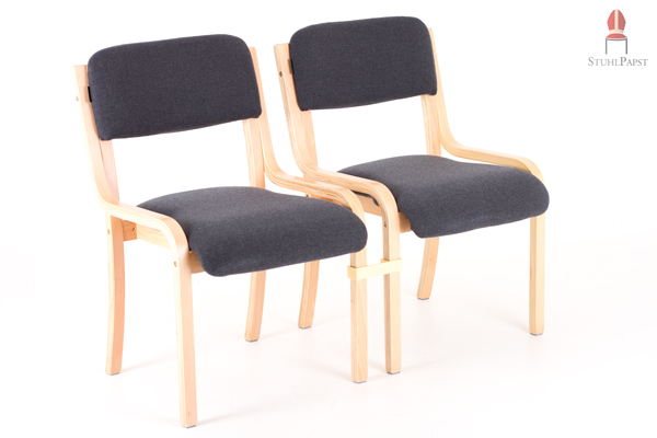 Die Reihenverbindung ist genau auf das Stuhlmodell Com.fort abgestimmt