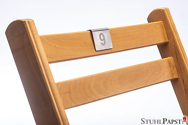 Edelstahl Platznummern Platznummerierung ice im Flugzeug Reisebus union lido bahn Hochzeit für Stühle d