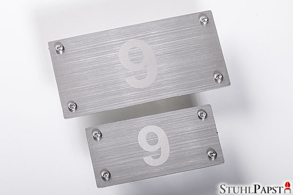 r Edelstahl Platznummern Platznummerierung ice im Flugzeug Reisebus union lido bahn Hochzeit für Stühle