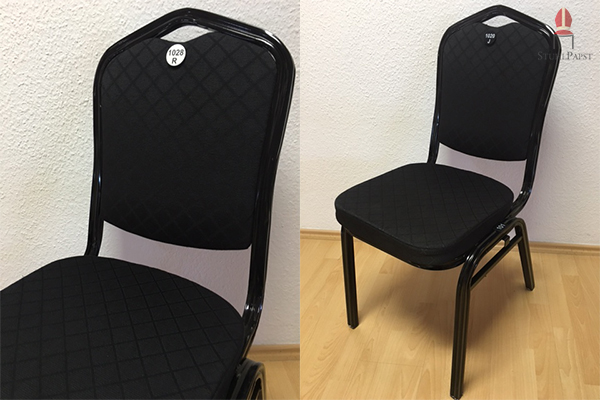 Edel und schlicht nummeriert und gekennzeichnet ist unser Stuhlmodell Eve.nt mit Nummerierung Klett