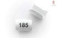 Klein, rund, kurz und für jede Anwendung und jede Art von Stuhlnummerierung bestens geeignet