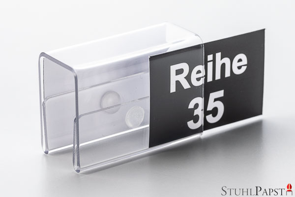 Aufstecknummern fu?r stapelbare Stu?hle Stapelstu?hle Bestuhlung Hallenbestuhlung Saalbestuhlung