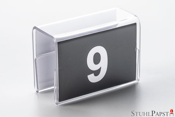 Magnetische Stuhlnummern Stuhlnummerierung Sitzplatznummer aufsteckbar selbstklebend kaufen