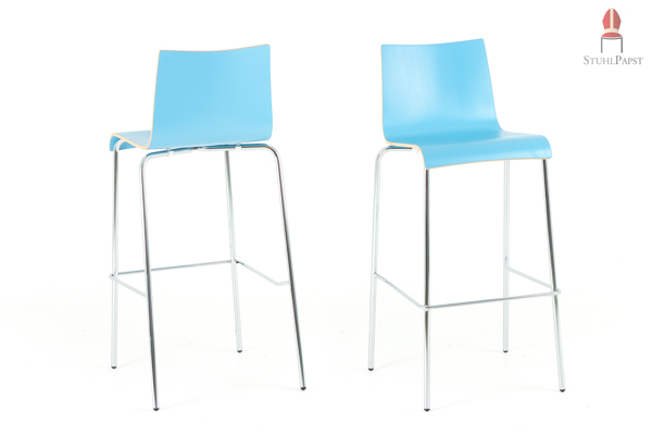 Auch in Blau ein Eyecatcher