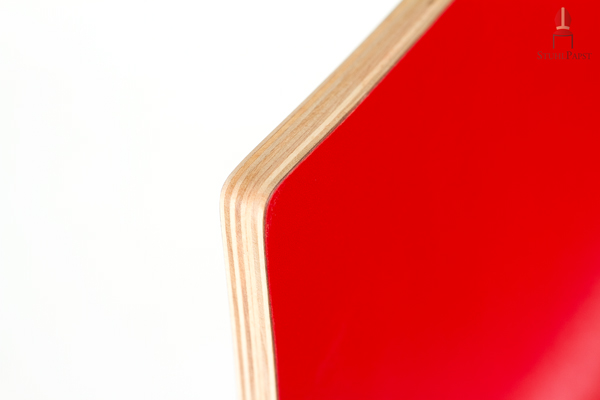 Sitzschale aus pflegeleichtem HPL