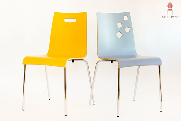 Moderne Design- und Farbauswahl hier Gelb und Grau