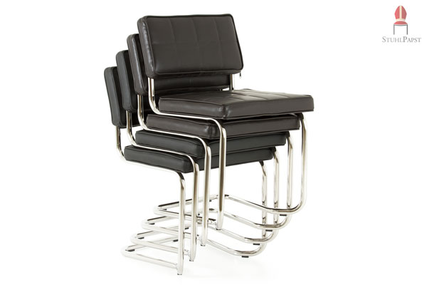 Der stapelbare Freischwinger spart Ihnen Zeit und Raum