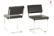 Unser elegantes Freischwingermodell Adr.ett mit Echt- oder Kunstleder