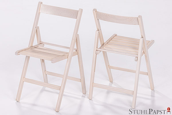 Holzklappstühle gebraucht zu vermieten zur Miete bequem Jysk Poco ikea obi Klappstuhl Holz mit Polster