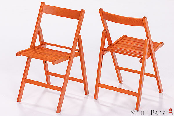 Klappstuhl aus Holz Dänisches Bettenlager mit Polster bequem Esszimmer stabil Obi günstig vintage