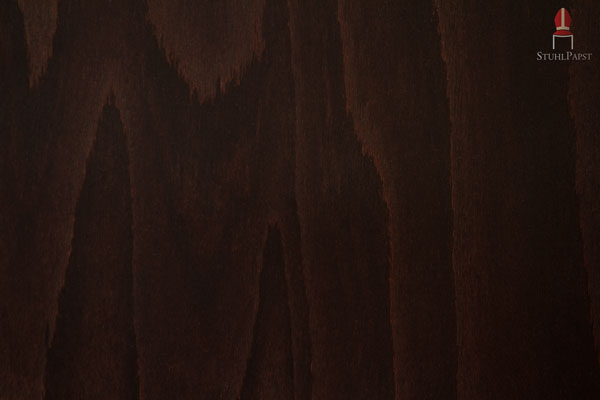 Das Stuhlmodell ist auch in dunklen Farbtönen erhältlich