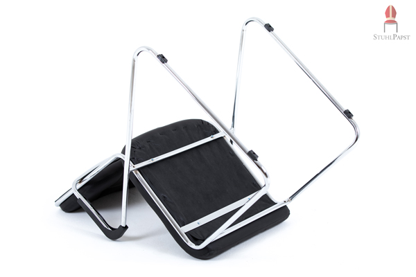 Athlet AL zur Kufe gebogenes Stuhlgestell in Chrom verchromt Stuhlklassiker Stühle mit Gold wiener geflecht Hochzeitsstühle Stühle Stapelstühle für Hochzeiten Trauung Heiraten Eheschließlung Feiern Fe