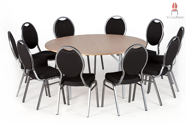 Stapelstühle stark gepolstert für jede Veranstaltung