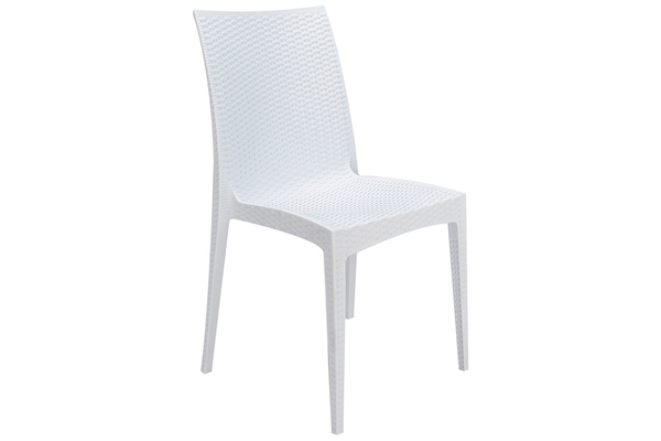 RATTAN BISTROT WHITE