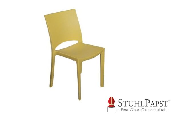 CALWER Senfgelb Wartebereichstuhl Objektmoebel Hotelausstattung Gastronomiestuhl Bueroausstattung Besprechungsstuhl hochwertiges Sitzmoebel edle Optik geschaeftliche Umgebung Designmoebel