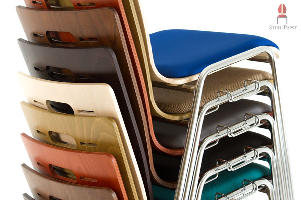 Hochstapler Stühle hoch stapelbar Schalenstuhl Schalenstühle Holzstuhl Holzstühle