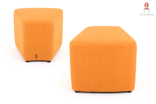 Auch in Orange ist der Sitzhocker lieferbar Bunte Sitzhocker Sitzwürfel Kinder Sitzmöbel Stühle Stapelstühle Kinderstuhl Kinderstühle Kindermöbel Kindergarten Möbel