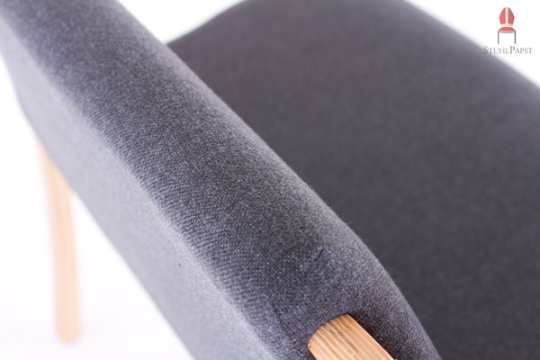 Die Polster sind akkurat vernäht