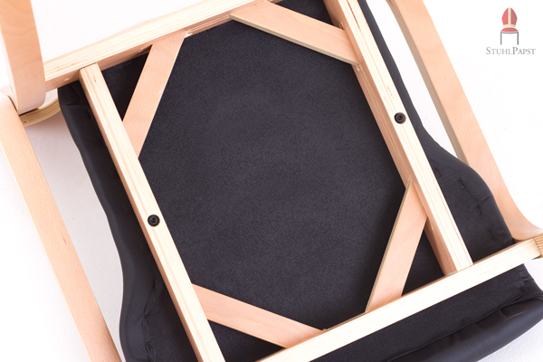 Fest verschraubtes Gestell für mehr Stabilität