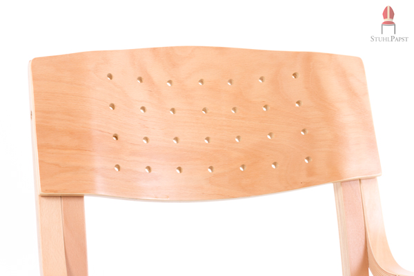 Rückenlehne aus hochwertigem Schichtholz