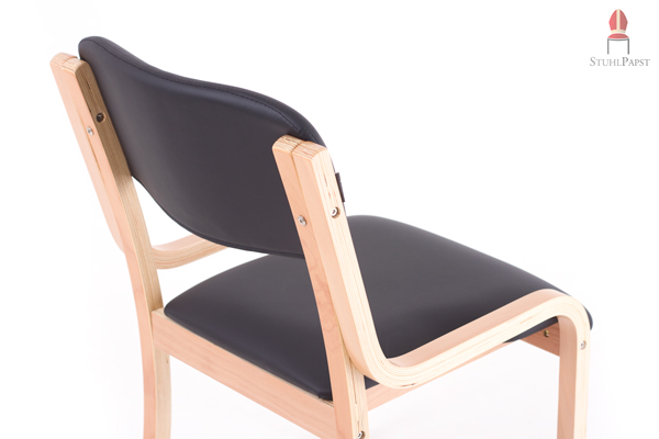 Sorgfältig montiert - der Com.fort Kunstleder