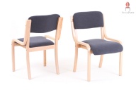 Bequemer Polsterstuhl im klassischen Design für jede Räumlichkeit