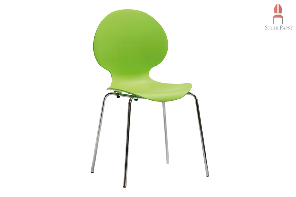 Bequemer und pflegeleichter CUP Kunststoff Stuhl Stühle Stapelstuhl Stapelstühle für Veranstaltungen weiß schwarz günstig online kaufen Preise