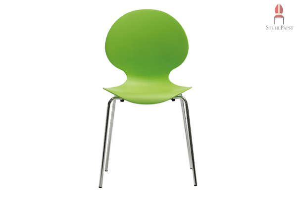 Grüner CUP Kunststoff Seminarstuhl Seminarstühle stapelbar Kunststoff Konferenzstuhl Konferenzstühle günstig online kaufen Preise weiß schwarz