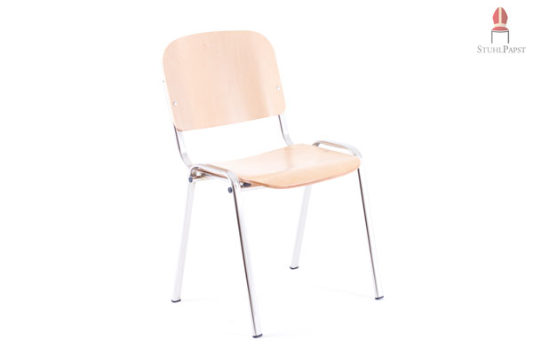 Hochglanzverchromtes Gestell