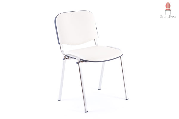 Beige Polsterbezüge und Gestell in Hochglanz