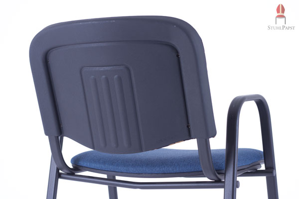 Die sehr stabile Abdeckung der Rückenlehne