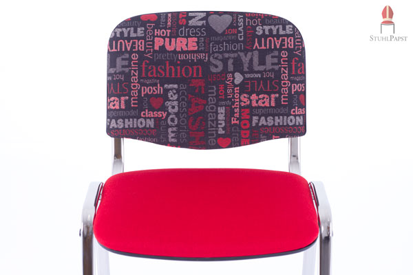 Rückenlehne und Sitzfläche können unterschiedlich gestaltet werden