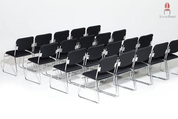 Auch in Reihe ein elegantes Aussehen - der Kufenstuhl Eur.o