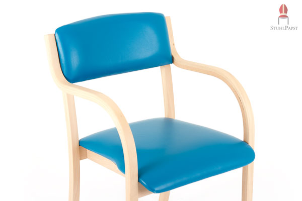Der Stuhl erfüllt hohe hygienische Anforderungen