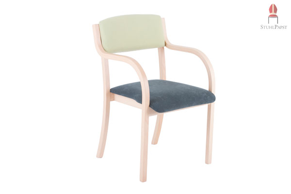Rückenlehne und Sitzfläche können farblich unterschiedlich gestaltet werden