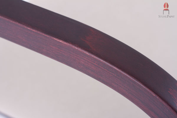 Die Stuhlkanten sind hervorragend verarbeitet