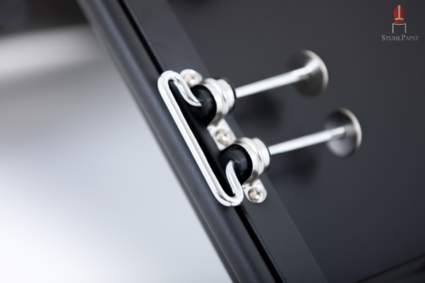 Die Stuhl Reihenverbinder robustFio.na Designer Design Stapelstuhl Stapelstühle Holzsschalenstuhl Holzsschalenstühle Designstuhl Designstühle weiß schwarz lackiert Möbelpapst GmbH Gescher