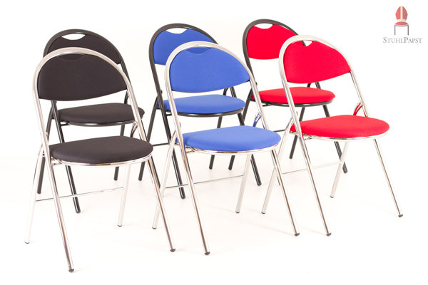 Mit seinem edlen Design macht unser Klappstuhl For.tuna deLux auch in verschiedenen Farbgebungen eine gute Figur