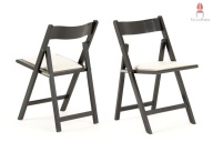 Design Klappstühle mit Kunstleder Bezug