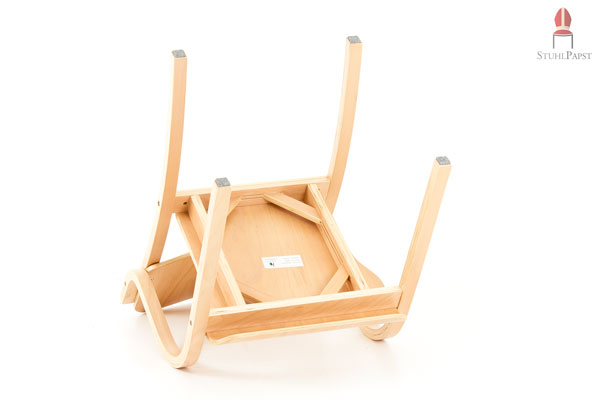 Die Elemente unter der Sitzfläche geben noch mehr Sicherheit im Sitzen