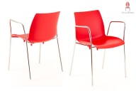 Unser leichtes Kunststoffschalenstuhlmodell Gla.mour AL