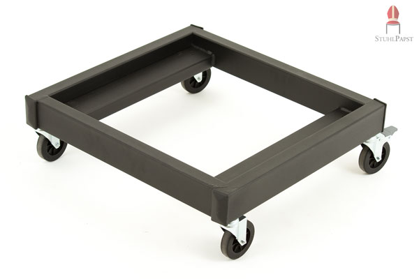 Durch diesen Stapelwagen wird die Stapelhöhe maximiert