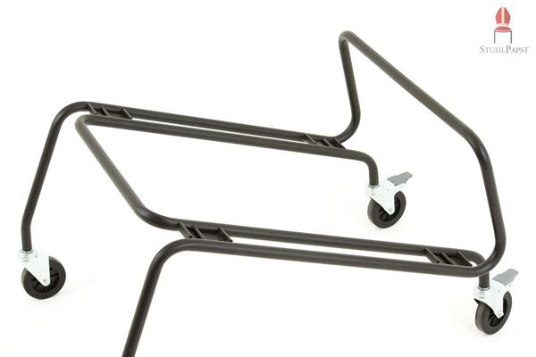 Der Transportwagen überzeugt durch Leichtigkeit und Belastbarkeit