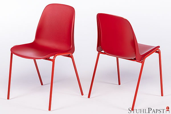 Kunststoffstapelstuhl Kunststoff Stapelstuhl weiß Aldi Kunststoff Hochlehner Outdoor Kunststofffarbe rot