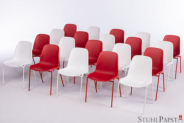 Eventstühle Kunststoff Stuhl Stühle Stapelstühle outdoor schwarz design Metallbeine modern günstig stapelbar